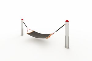 Steel link-rope hammock