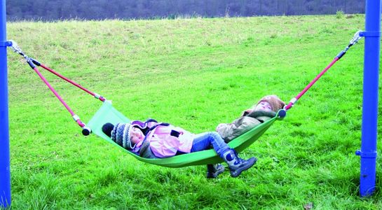 Polyester hammock