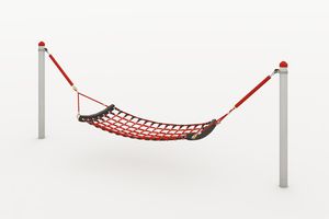 Hercules rope hammocks with plastic knot clips