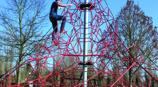 SPIDER 6 rope pyramid