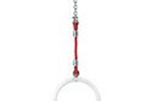 Gymnastics rings per piece with Hercules hanging ropes