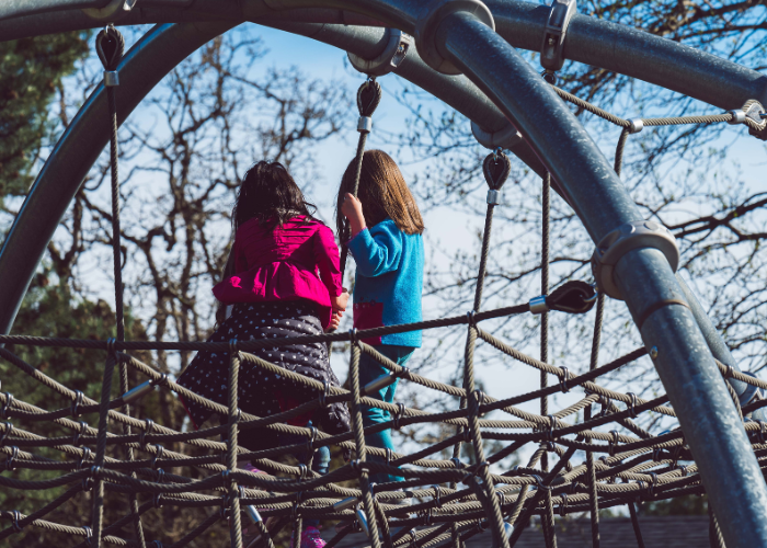 maintenance of a playground