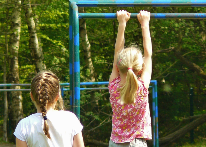 motor skill development in playgrounds