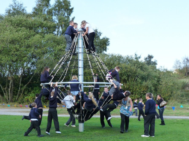 grass based playground